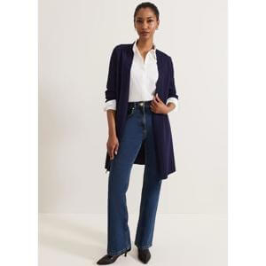 Phase Eight Lauren Longline Edge To Edge Cardigan